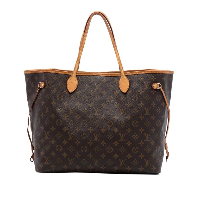 Louis Vuitton Monogram Neverfull GM Brown Very good condition - Front View