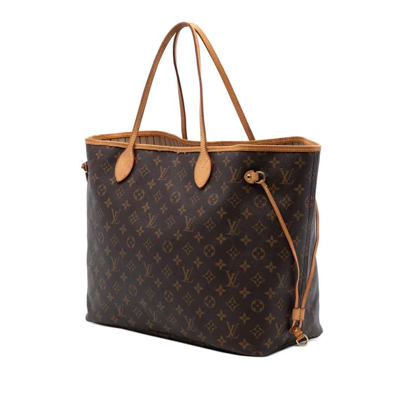 Louis Vuitton Monogram Neverfull GM Brown Very good condition - Back View