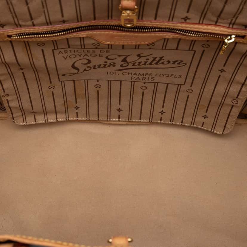 Louis Vuitton Monogram Neverfull GM Brown Very good condition - Model View