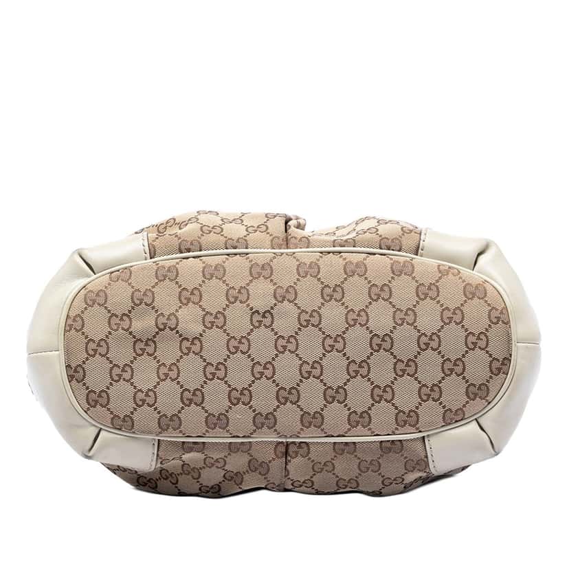 Gucci GG Canvas Sukey Satchel Beige Very good condition - Inside View