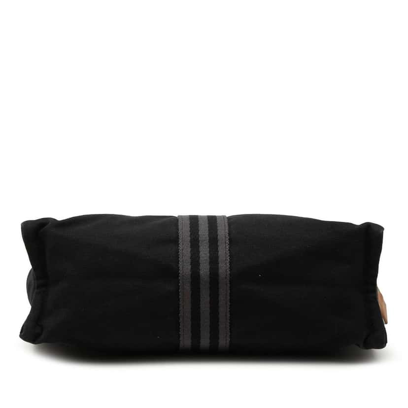 Hermès Canvas Fourre Tout Clutch Black Very good condition - Inside View