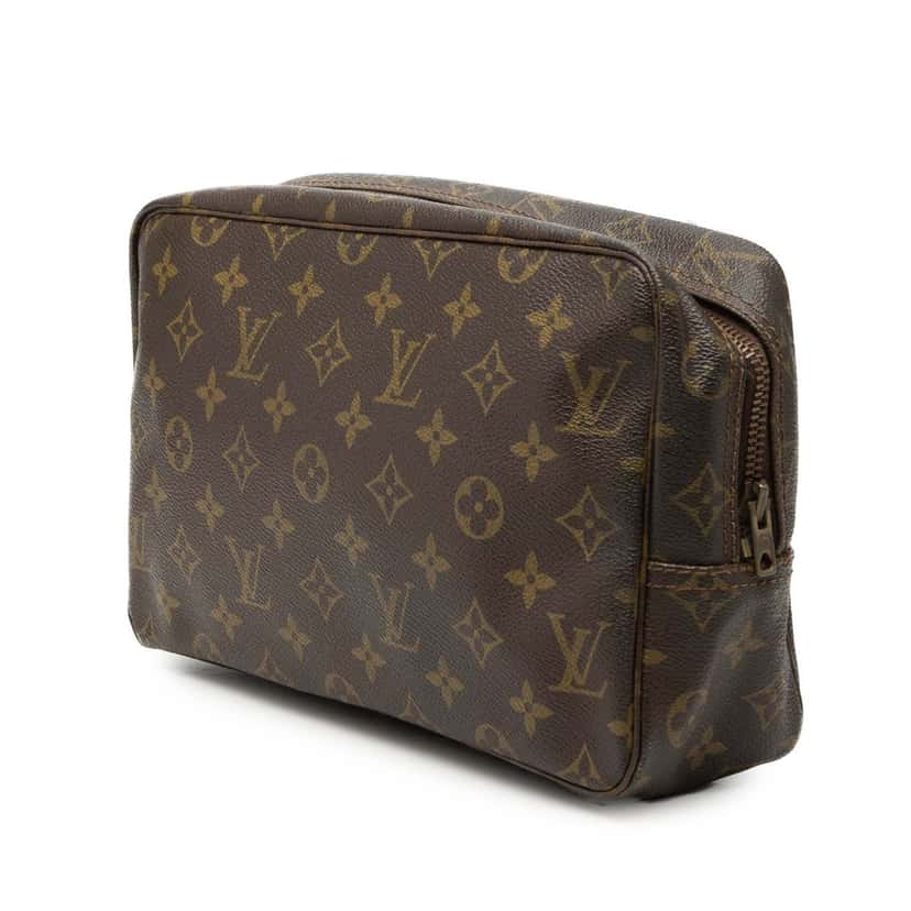 Louis Vuitton Monogram Trousse Toilette 28 Brown Very good condition - Back View