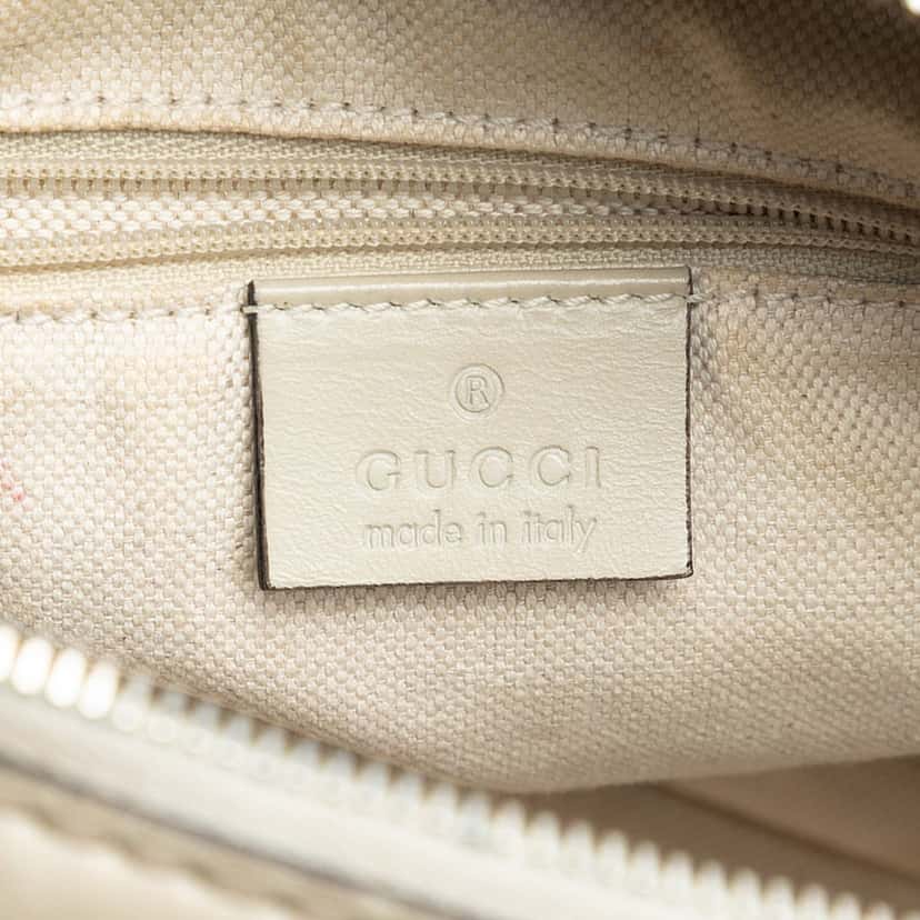 Gucci GG Canvas Sukey Satchel Beige Very good condition - Box View