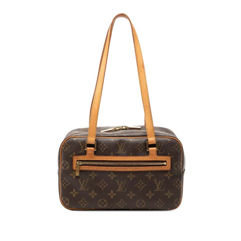 Louis Vuitton Monogram Cite MM Brown Very good condition - Front View