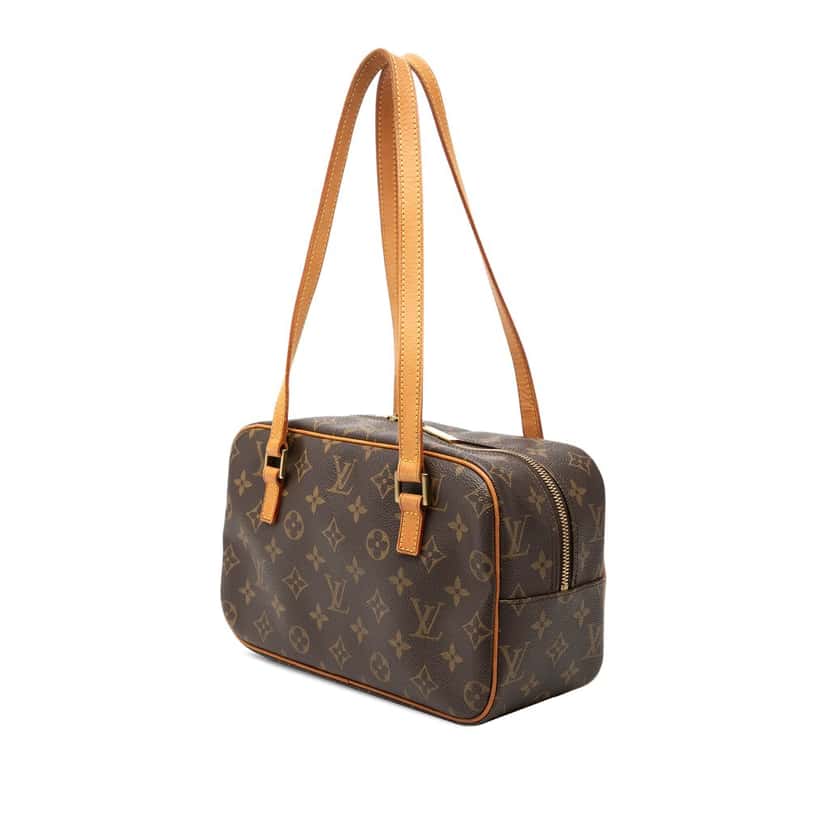 Louis Vuitton Monogram Cite MM Brown Very good condition - Back View