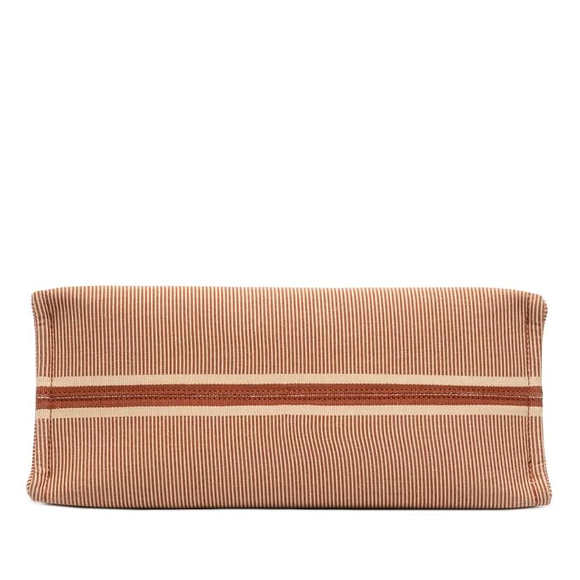 Celine Large Striped Canvas Cabas Thais Tote Beige Very good condition - Inside View
