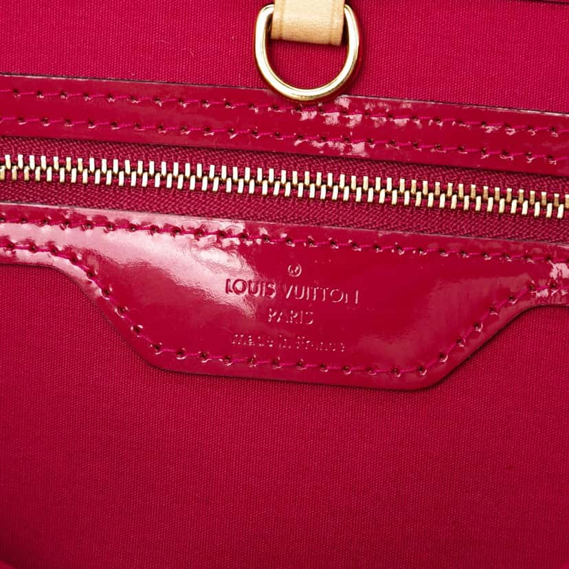 Louis Vuitton Monogram Vernis Catalina NS Red Leather Very good condition - Box View
