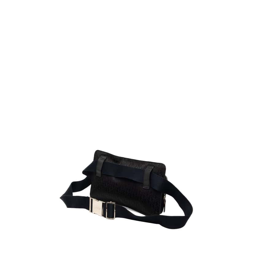 Dior Diorissimo Trotter Canvas Street Chic Belt Bag Black Very good condition - Back View