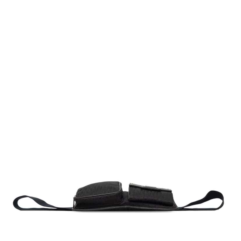 Dior Diorissimo Trotter Canvas Street Chic Belt Bag Black Very good condition - Inside View