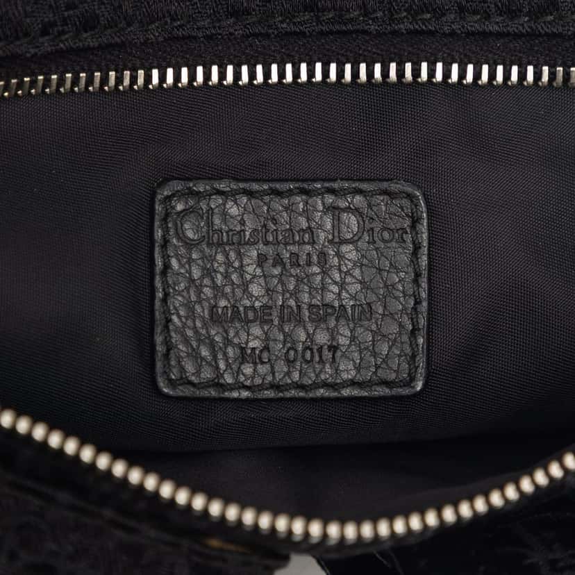 Dior Diorissimo Trotter Canvas Street Chic Belt Bag Black Very good condition - Box View