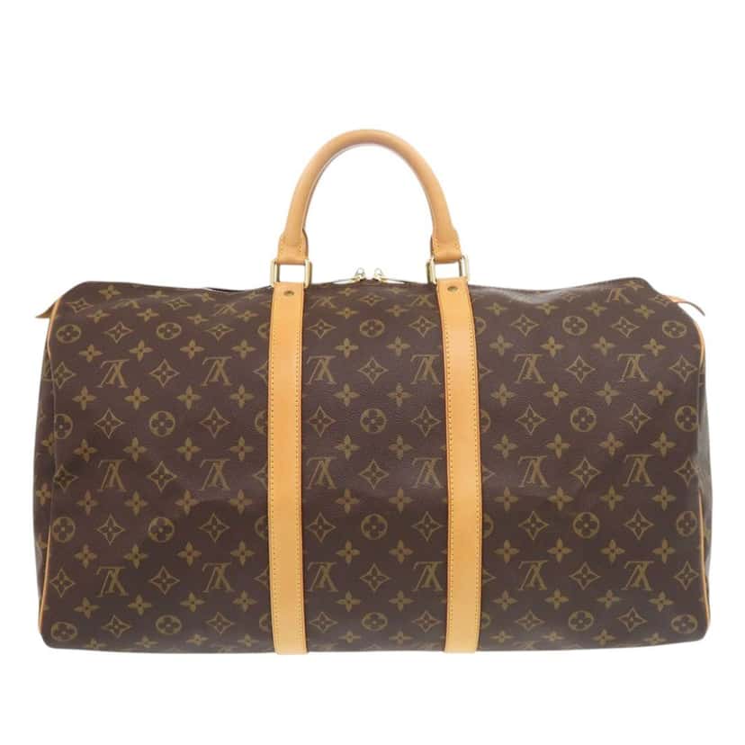 Louis Vuitton Monogram Keepall 50 Brown Very good condition - Back View