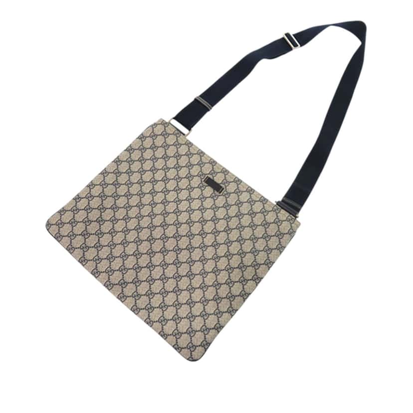 Gucci GG Supreme Crossbody Beige Very good condition - Back View