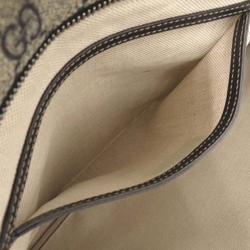 Gucci GG Supreme Crossbody Beige Very good condition - Box View
