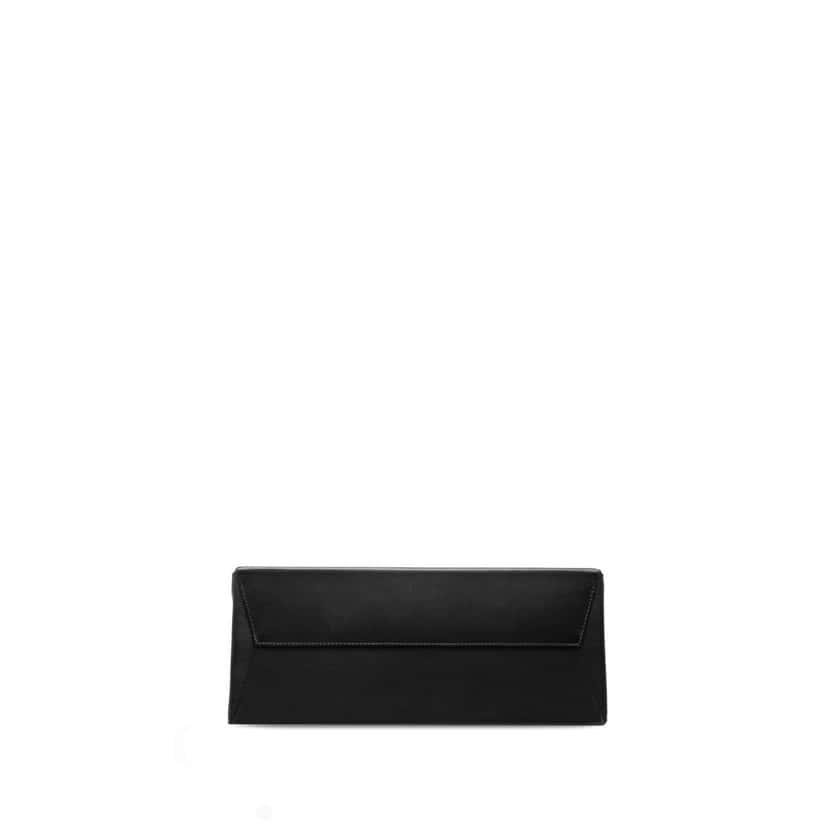 Fendi Medium Leather Pack Shopping Satchel Black Leather Very good condition - Inside View