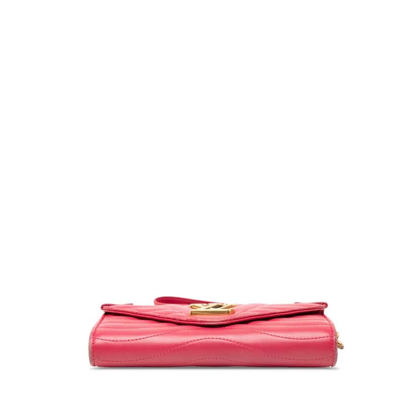 Louis Vuitton Calfskin New Wave Long Wallet Pink Leather Very good condition - Inside View