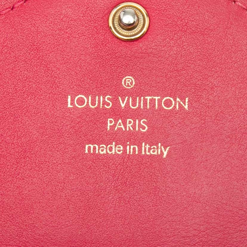 Louis Vuitton Calfskin New Wave Long Wallet Pink Leather Very good condition - Box View