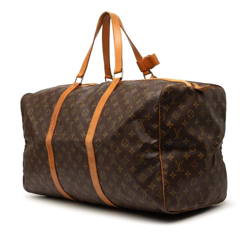 Louis Vuitton Monogram Sac Souple 55 Brown Good condition - Back View