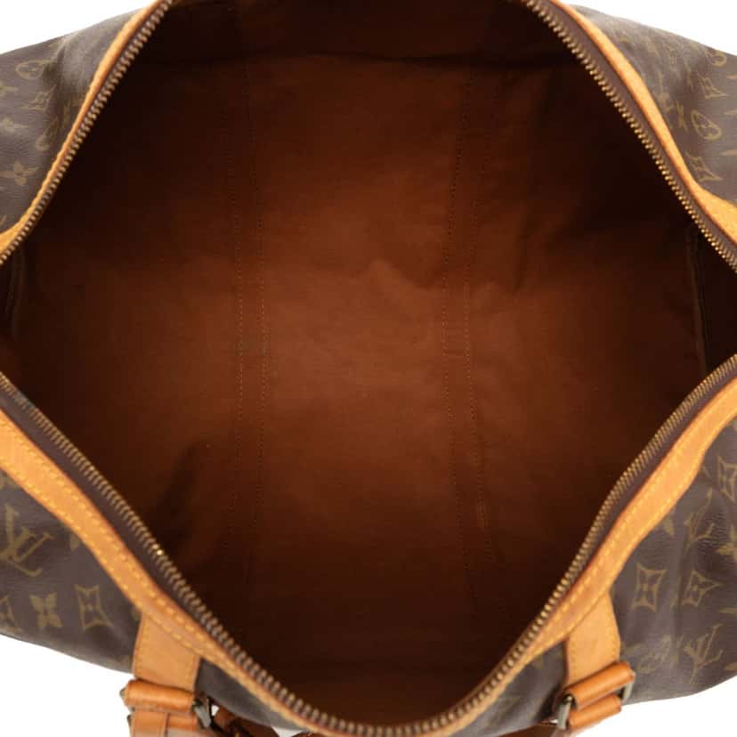 Louis Vuitton Monogram Sac Souple 55 Brown Good condition - Model View