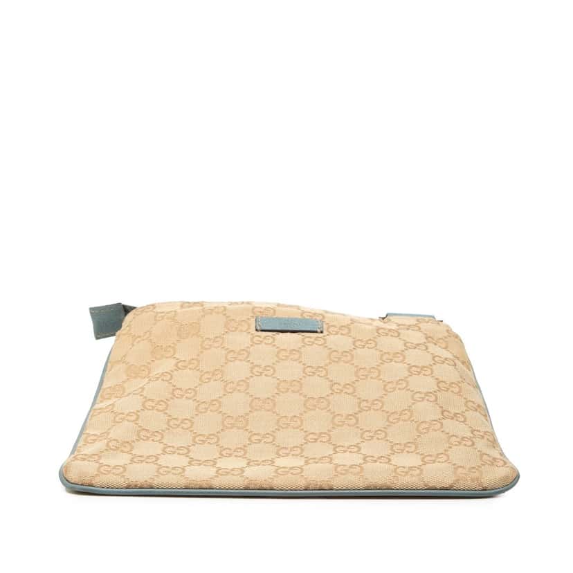 Gucci GG Canvas Web Crossbody Beige Very good condition - Inside View