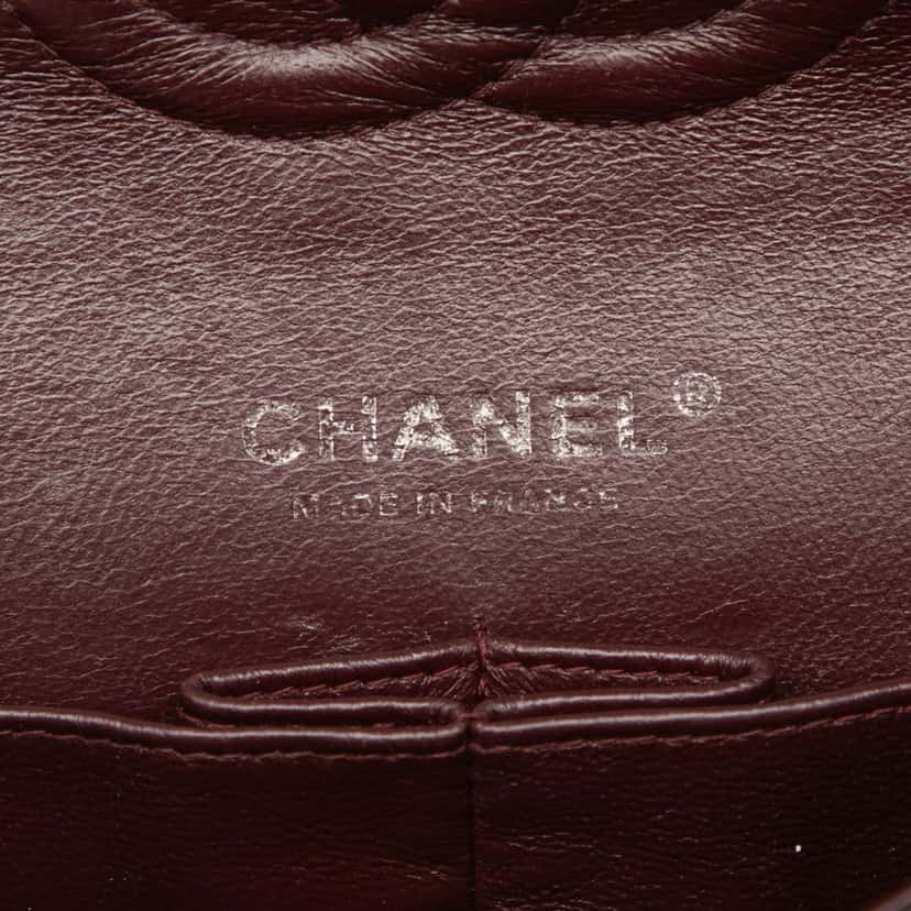 Chanel Medium Classic Caviar Double Flap Black Leather Very good condition - Box View