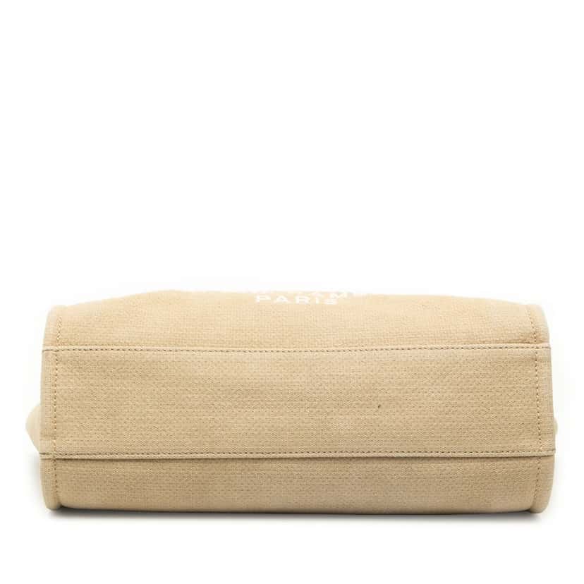 Chanel Small Canvas Deauville Tote Brown Very good condition - Inside View