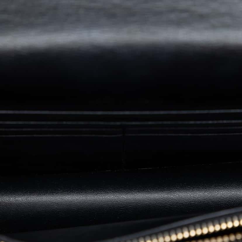 Saint Laurent Medium Suede and Calfskin Monogram Sunset Top Handle Bag Black Leather Very good condition - Box View