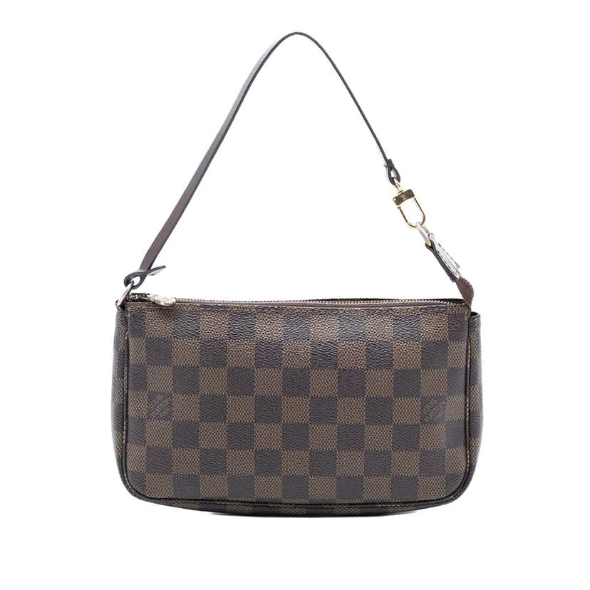 Louis Vuitton Damier Ebene Pochette Accessoires Brown Very good condition - Front View