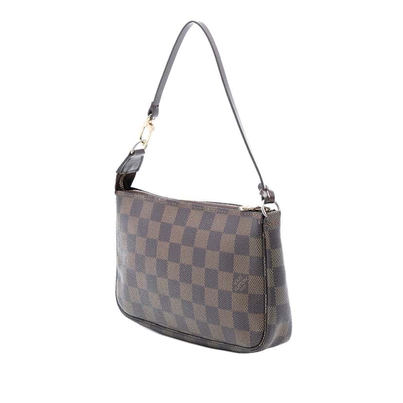 Louis Vuitton Damier Ebene Pochette Accessoires Brown Very good condition - Back View