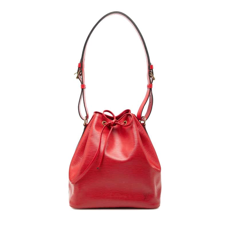 Louis Vuitton Epi Petit Noe Red Leather Very good condition - Front View
