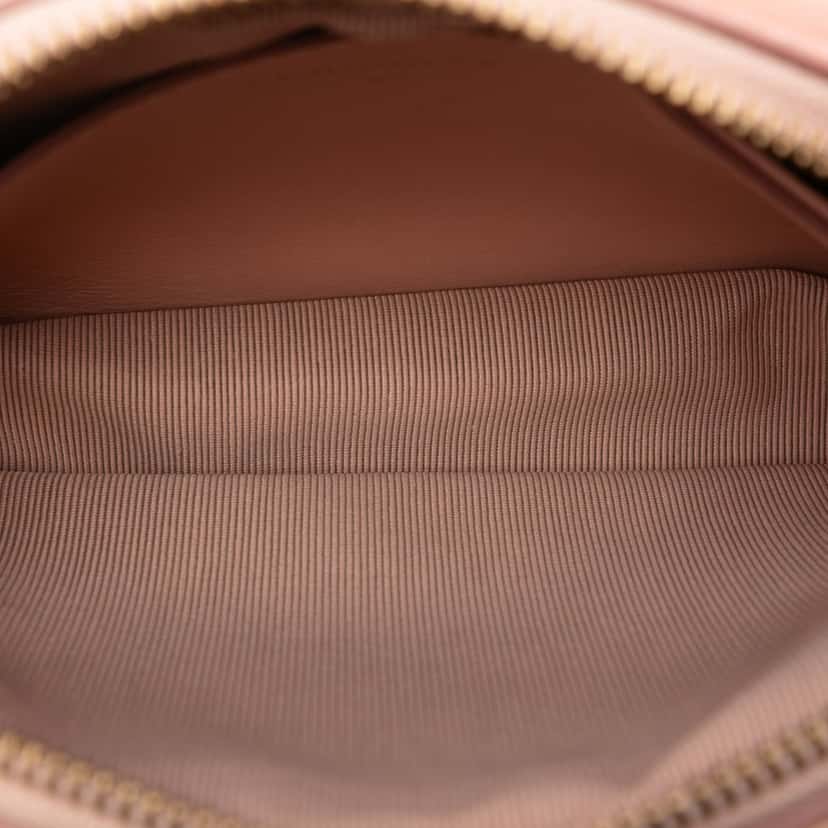 Burberry 1983 Knight Check Canvas and Calfskin Link Camera Bag Beige Very good condition - Model View