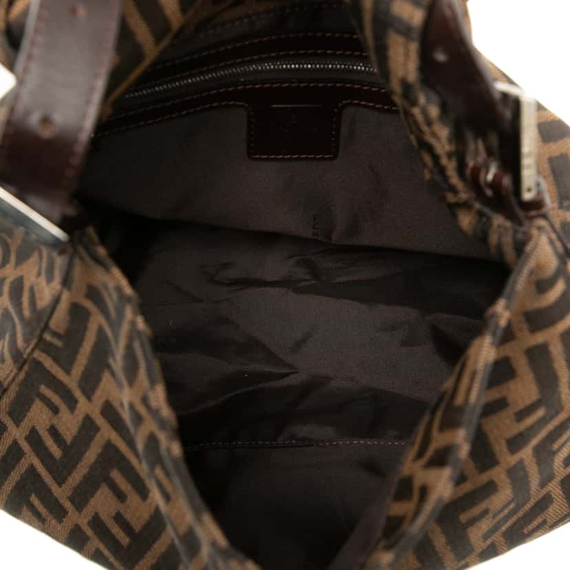 Fendi Zucca Canvas Mamma Forever Brown Very good condition - Model View