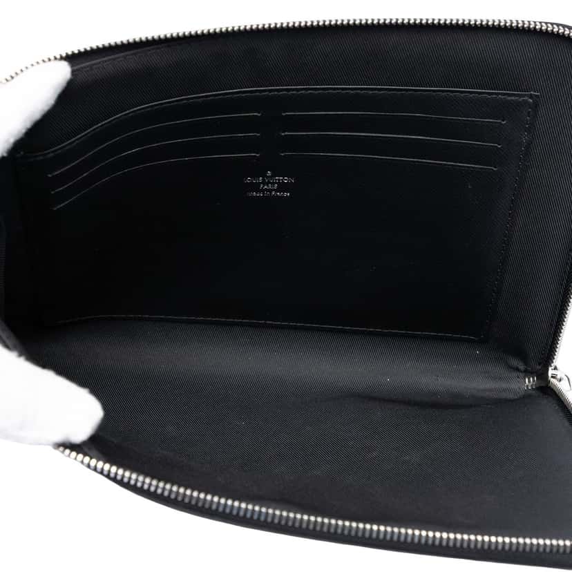 Louis Vuitton Damier Graphite Pochette Jour MM Black Very good condition - Model View