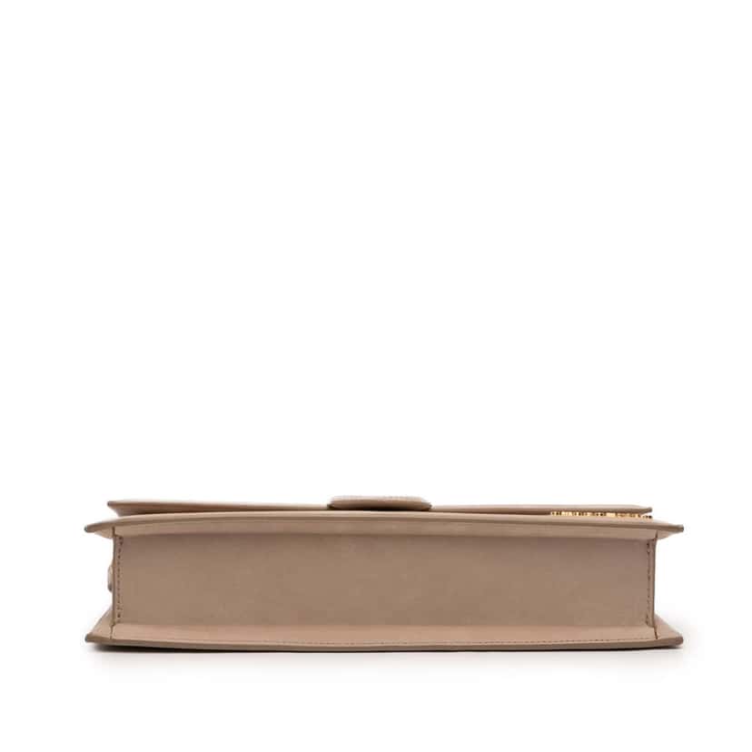 Jacquemus Suede Le Bambino Long Shoulder Bag Beige Leather Very good condition - Inside View