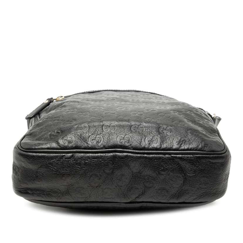 Gucci Guccissima Crossbody Black Leather Very good condition - Inside View