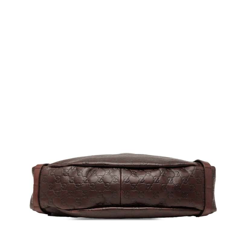 Gucci Guccissima Abbey D Ring Tote Brown Leather Very good condition - Inside View