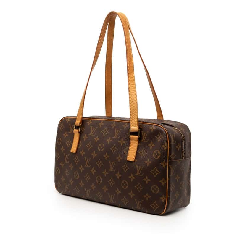 Louis Vuitton Monogram Cite GM Brown Very good condition - Back View