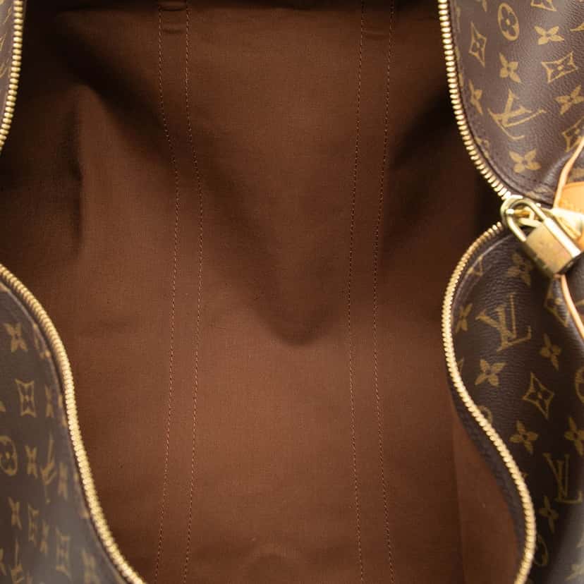Louis Vuitton Monogram Keepall 55 Brown Very good condition - Model View