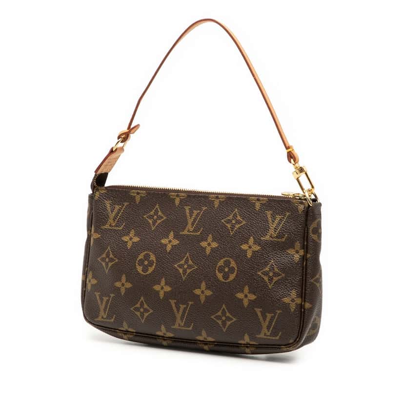 Louis Vuitton Monogram Pochette Accessoires Brown Very good condition - Back View