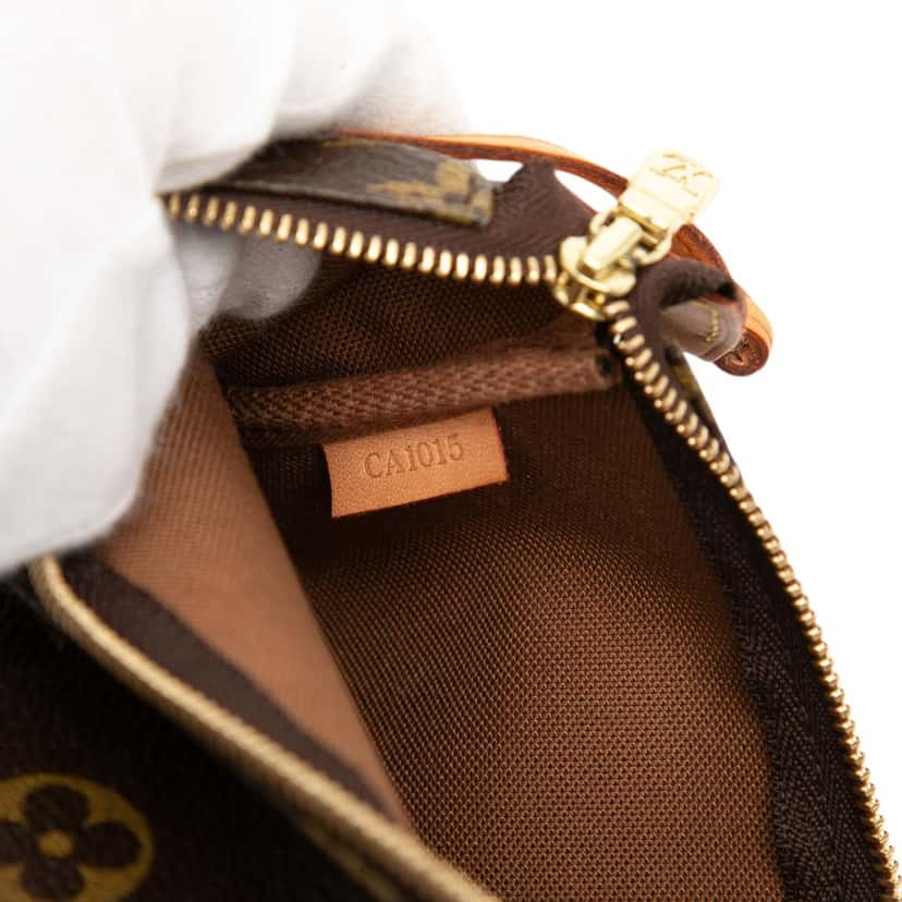Louis Vuitton Monogram Pochette Accessoires Brown Very good condition - Box View