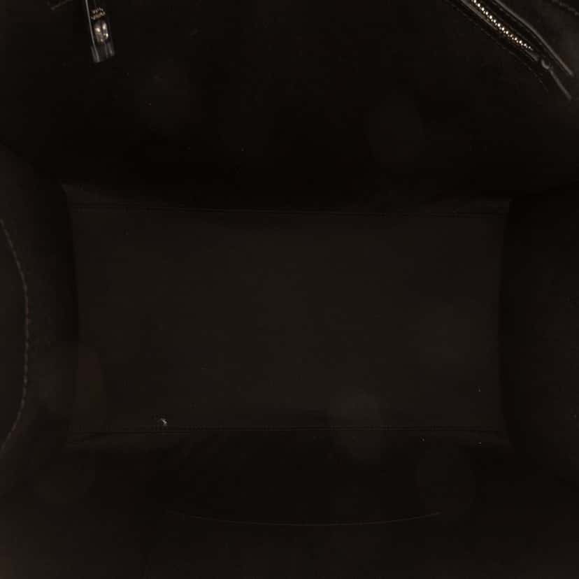Dolce & Gabbana Large Logo Canvas Shopping Tote Black Very good condition - Model View