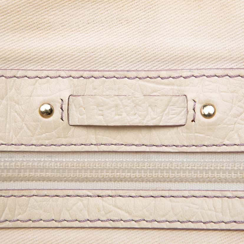 Celine Macadam Canvas Tote Purple Very good condition - Box View