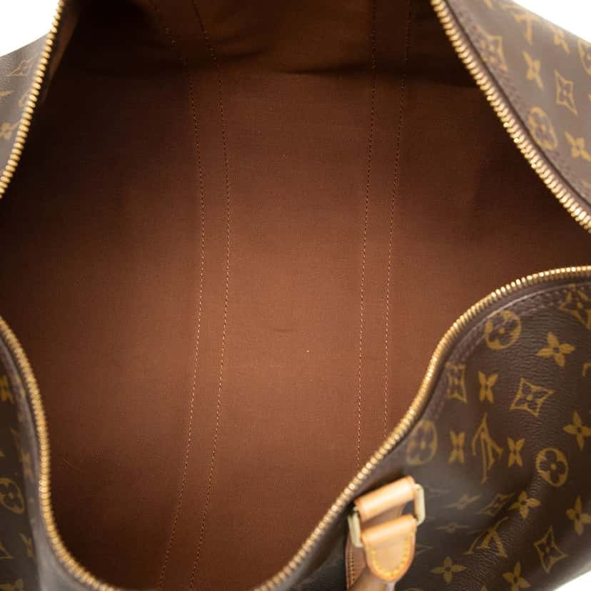 Louis Vuitton Monogram Keepall 45 Brown Very good condition - Model View