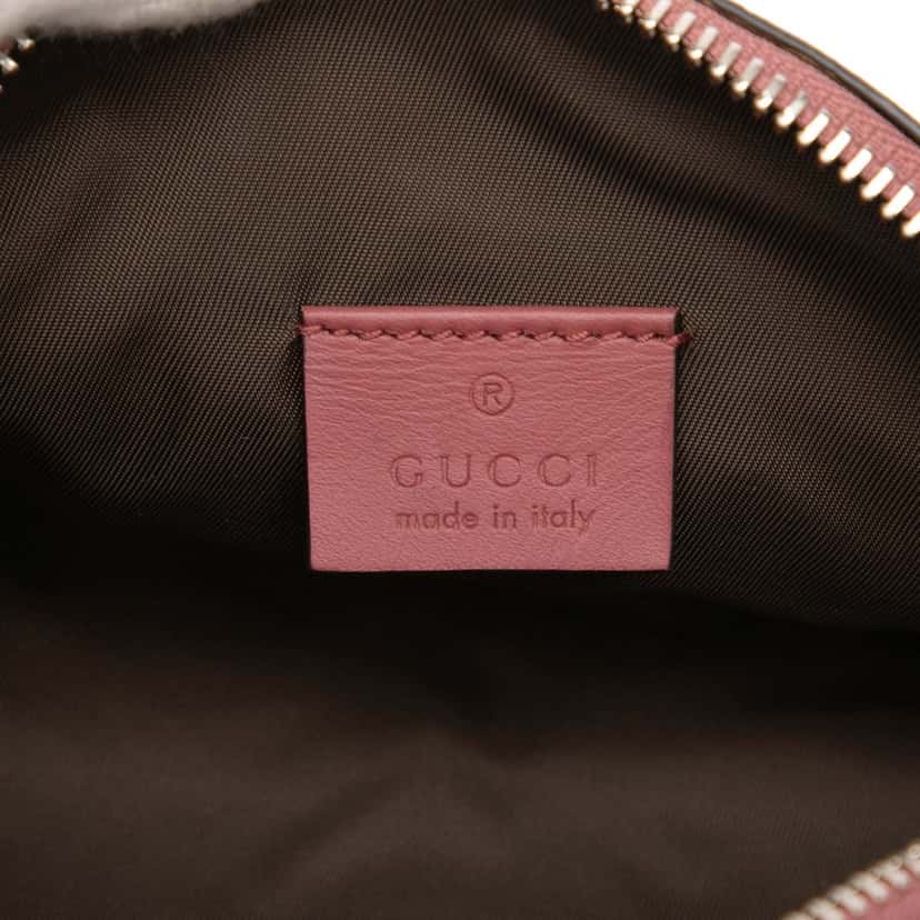 Gucci GG Supreme Blooms Cosmetic Pouch Beige Very good condition - Box View