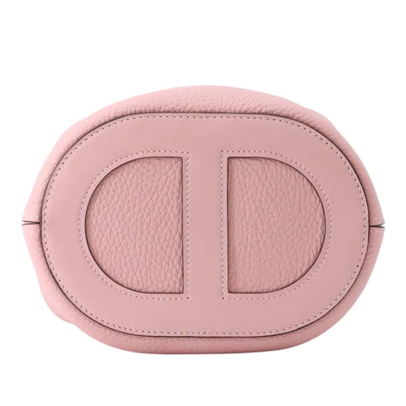 Hermès Clemence and Swift In The Loop 18 Pink Leather Very good condition - Inside View
