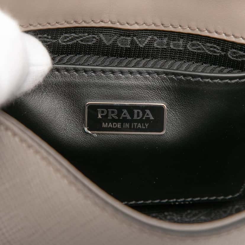 Prada Saffiano Crossbody Other Leather Very good condition - Box View