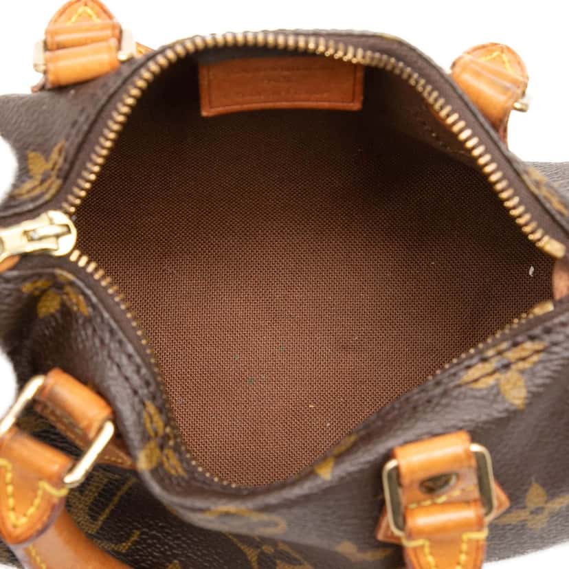 Louis Vuitton Monogram Mini Speedy HL Brown Very good condition - Model View