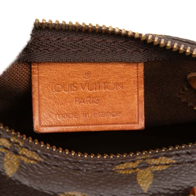 Louis Vuitton Monogram Mini Speedy HL Brown Very good condition - Box View