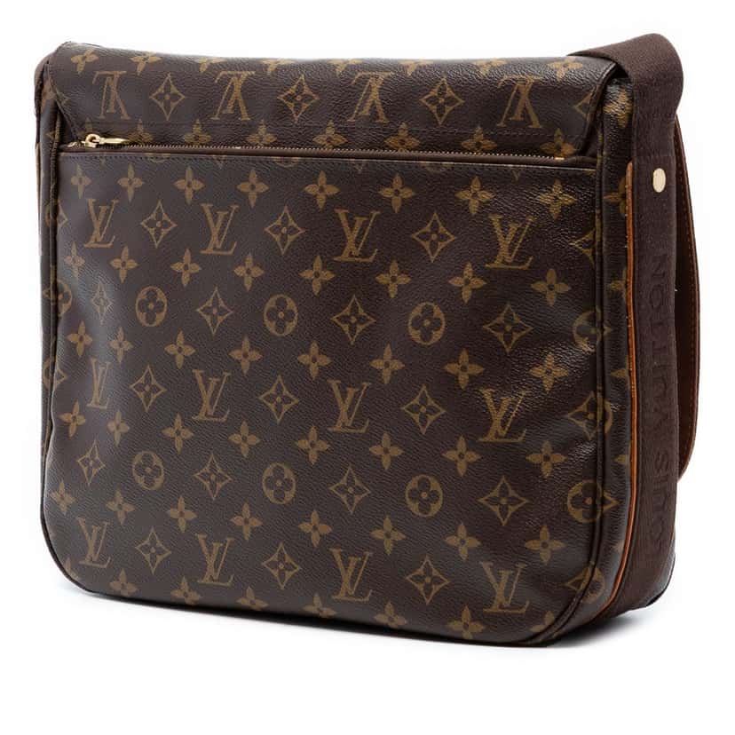 Louis Vuitton Monogram Beaubourg Messenger MM Brown Very good condition - Back View