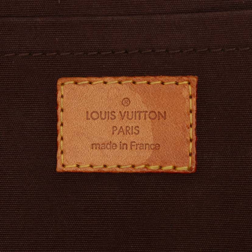 Louis Vuitton Monogram Vernis Rosewood Avenue Purple Leather Very good condition - Box View