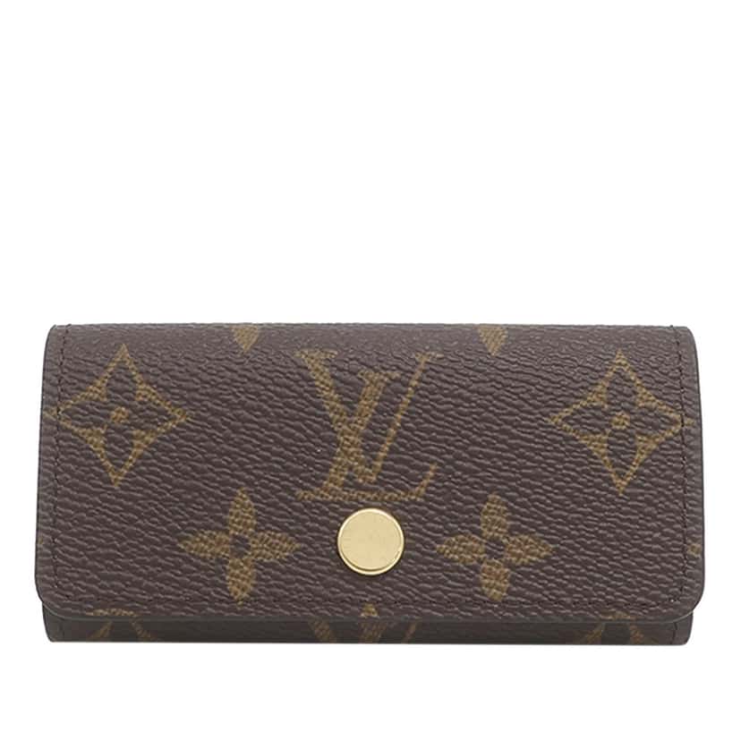 Louis Vuitton Monogram Multicles 4 Key Holder Brown Never worn - Front View